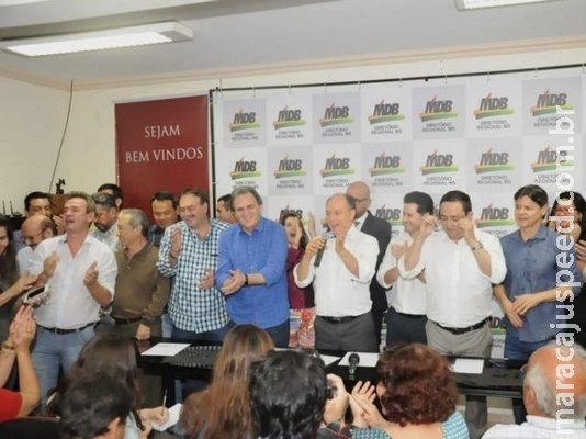 Último a definir candidatura, MDB vai começar campanha depois de rivais Último a definir candidatura, MDB vai começar campanha depois de rivais