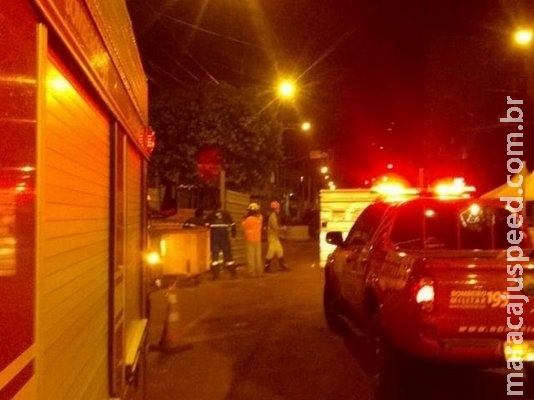 Vazamento de gás mobiliza bombeiros para obras do Reviva na Marechal Rondon