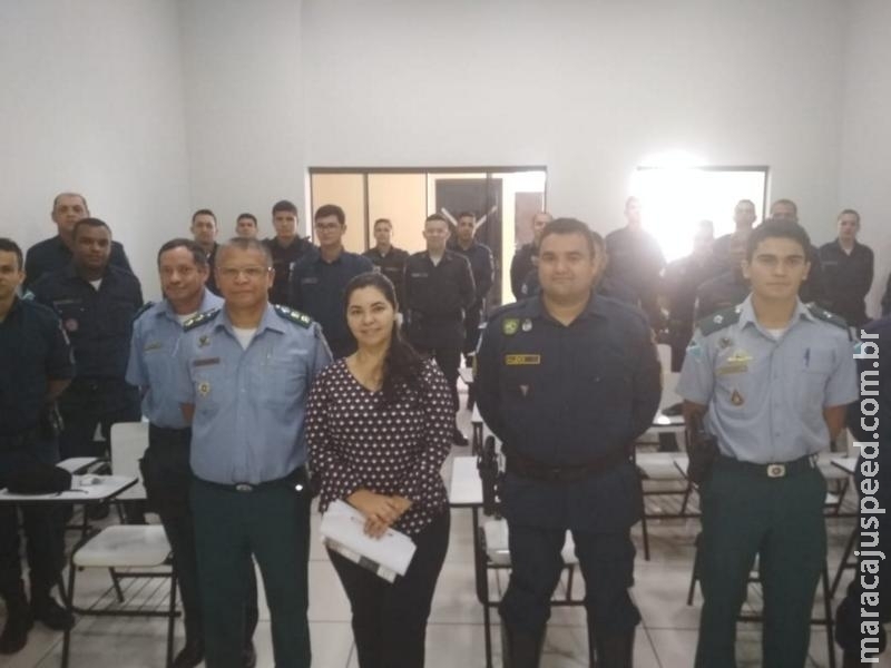 2ª CIPM de Maracaju realizou reunião com seu efetivo policial para dar instruções sobre atuação nas Eleições 2018 com apoio do Judiciário e Ministério Público