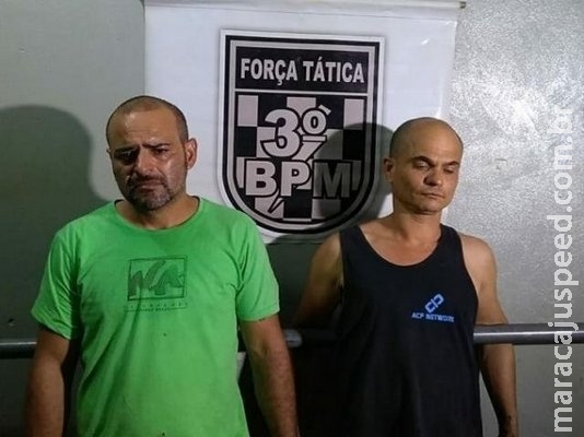 Dupla é presa com 289 quilos de maconha durante operação contra o tráfico