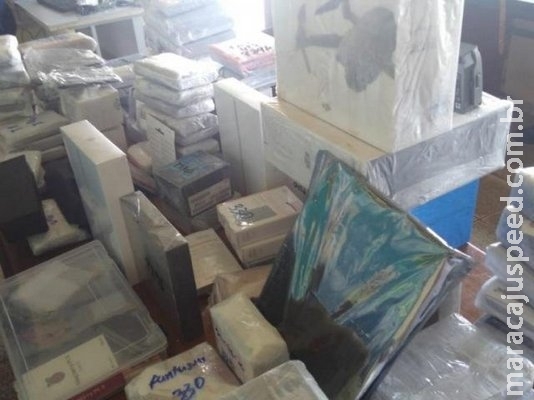 Homem é preso com eletrônicos do Paraguai avaliados em 10 mil dólares