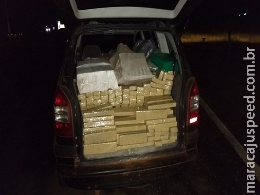 Homem é preso com quase 800kg de maconha, além de skunk e haxixe