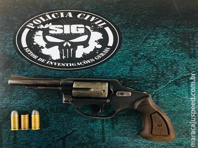 Maracaju: Polícia Civil prendeu autor de violência doméstica em flagrante e apreende arma de fogo Maracaju: Polícia Civil prendeu autor de violência doméstica em flagrante e apreende arma de fogo