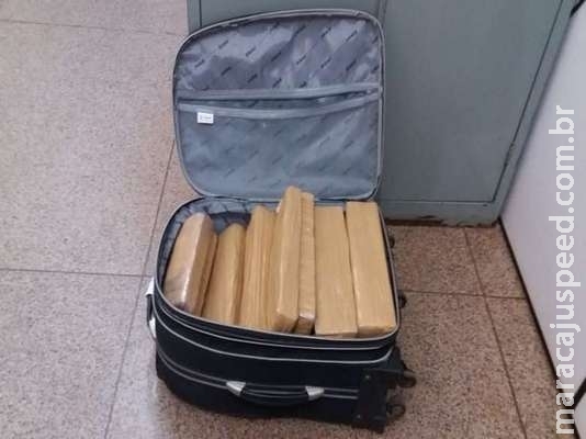 Mato-grossense é flagrada com maconha na rodoviária