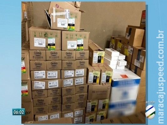 MPE-MS pede descarte de 10 litros de remédios mal armazenados e após achar fezes de ratos perto das caixas MPE-MS pede descarte de 10 litros de remédios mal armazenados e após achar fezes de ratos perto das caixas