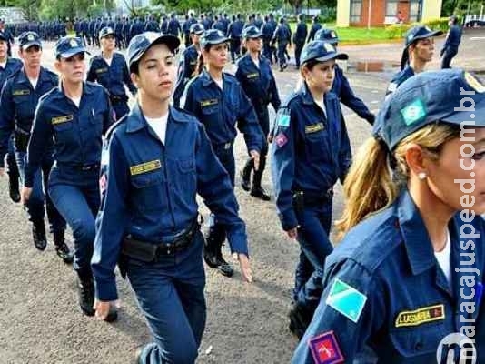 Mulher é primeira colocada no concurso para o cargo de soldado da PM-MS