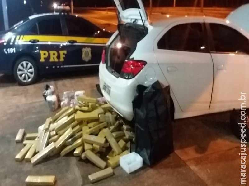 Polícia apreende droga, armas e munições que iriam para MT