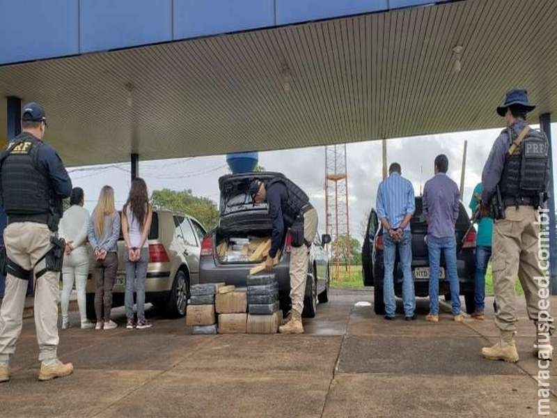 Ação prende seis pessoas e apreende quase meia tonelada de maconha em MS