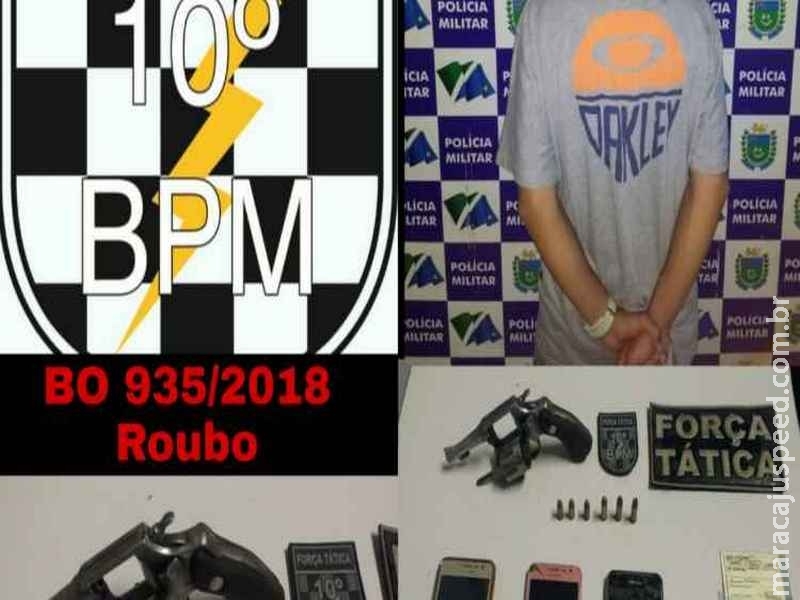 Após arrastão em dois bairros de Campo Grande, adolescente é apreendido em casa