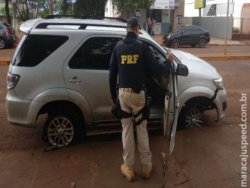 Carros roubados em outros Estados são recuperados em ação da PRF em MS