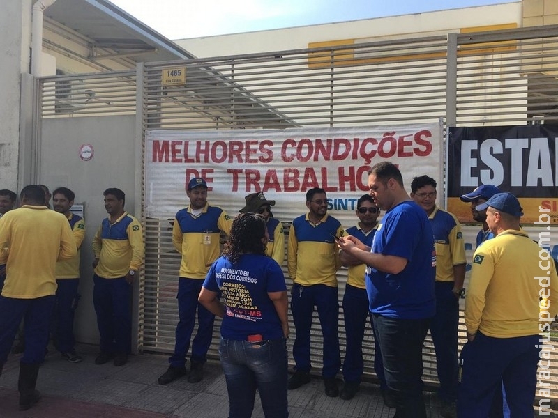 Carteiros entram em greve após denúncias de sobrecarga de trabalho em Corumbá, diz categoria