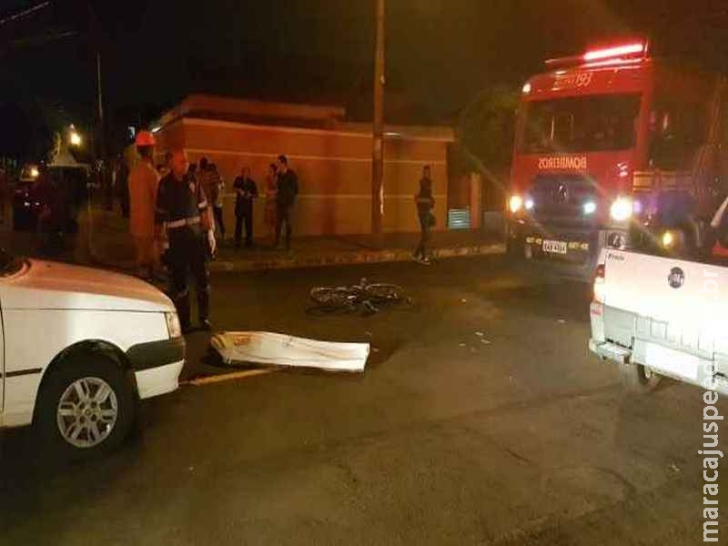 Ciclista é atropelado por dois carros e morre ao ter cabeça esmagada por roda na Vila Sobrinho