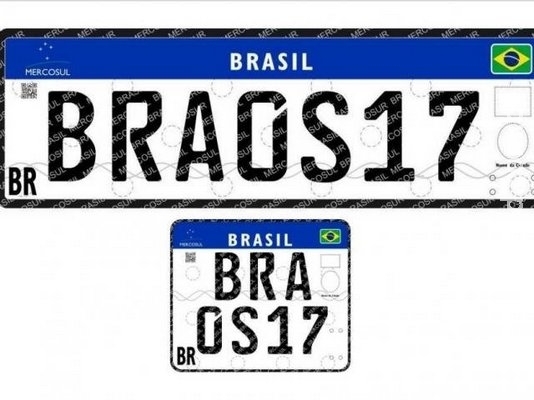 Contran suspende resoluções que tratam das placas do Mercosul Contran suspende resoluções que tratam das placas do Mercosul