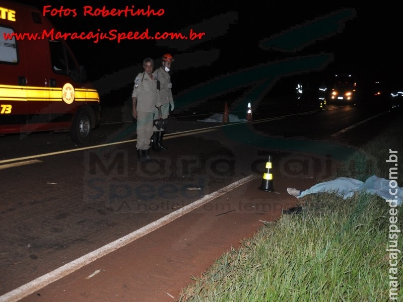 Corpo de Bombeiros de Maracaju atendem grave acidente na BR-267 com duas vítimas fatais Corpo de Bombeiros de Maracaju atendem grave acidente na BR-267 com duas vítimas fatais