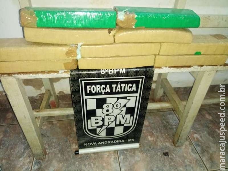 Dois são presos em Nova Andradina com droga que saiu de Dourados Dois são presos em Nova Andradina com droga que saiu de Dourados