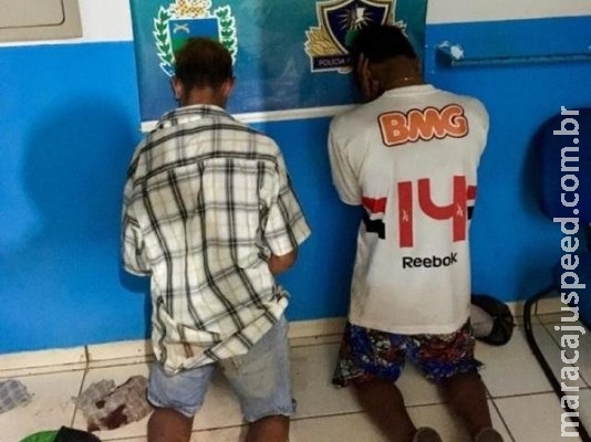 Dupla é apreendida após cometer 4 furtos em duas horas em município