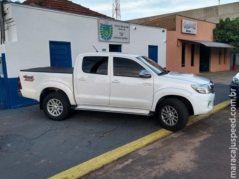 Homem é flagrado com camionete roubada em GO que seria trazida para a Capital