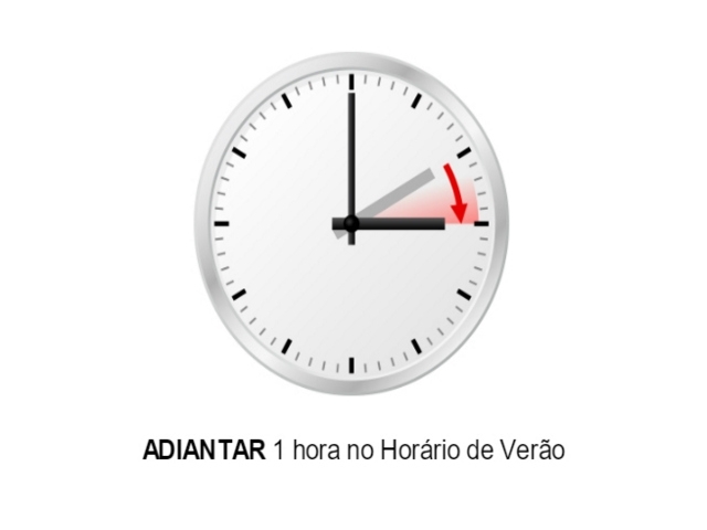 Início do Horário de Verão 2018-2019 Início do Horário de Verão 2018-2019