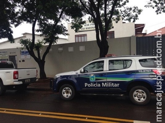 Ladrões aproveitam chuva forte e invadem igreja em MS: 