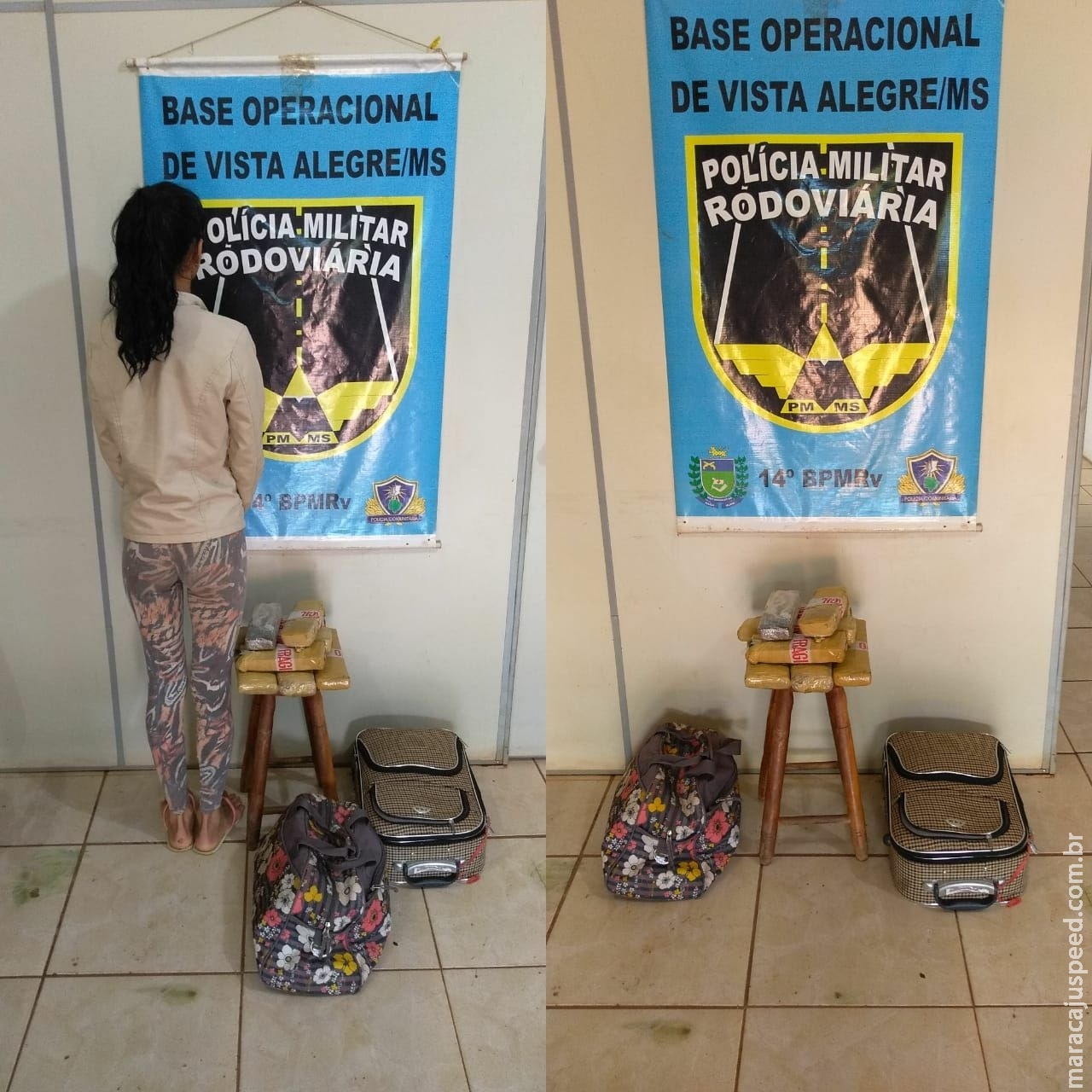 Maracaju: Base PRE Vista Alegre apreende bolsa com 6kg de maconha Maracaju: Base PRE Vista Alegre apreende bolsa com 6kg de maconha