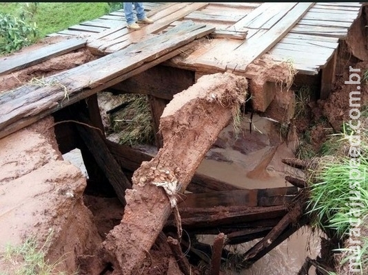 MS tem 9 cidades em situação de emergência por causa das chuvas MS tem 9 cidades em situação de emergência por causa das chuvas