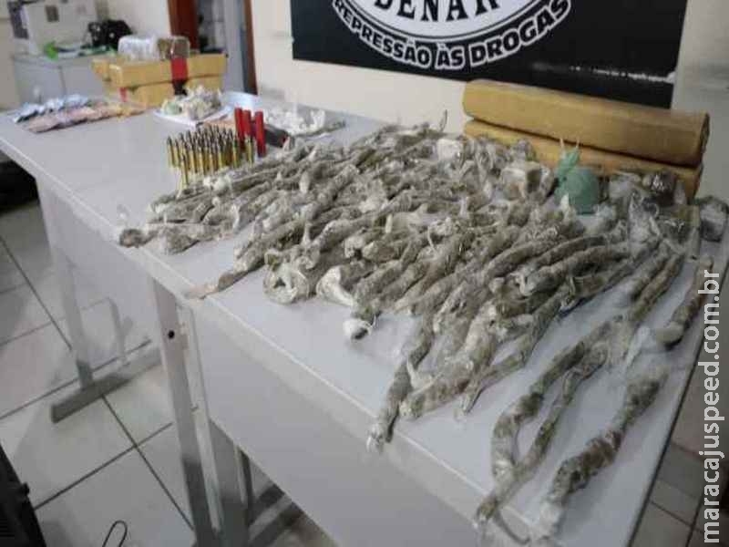 Operação da polícia fecha depósito de drogas do PCC e prende quatro traficantes