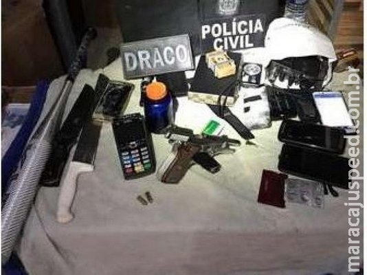 Operação do DF contra desvios de cargas cumpre mandado em Campo Grande Operação do DF contra desvios de cargas cumpre mandado em Campo Grande
