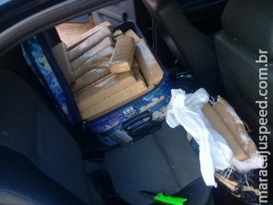 Pela 2ª vez em um ano, morador de Brasília é preso com maconha em MS