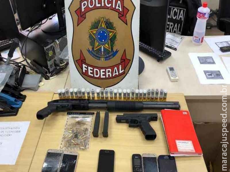 PF prende quatro traficantes e estoura laboratório de refino de droga na fronteira