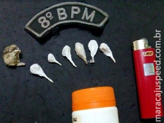 PM fecha ponto de droga e traficante promete revanche