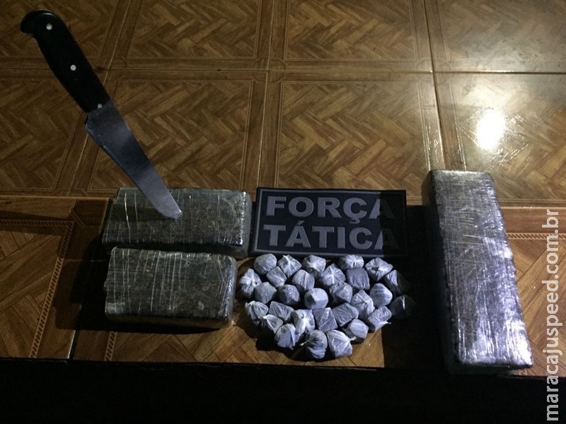 Polícia apreende drogas e prende homem em assentamento por tráfico