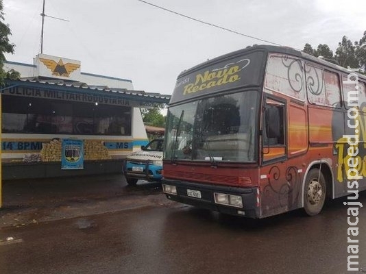 Polícia encontra meia tonelada de maconha em ônibus de banda musical
