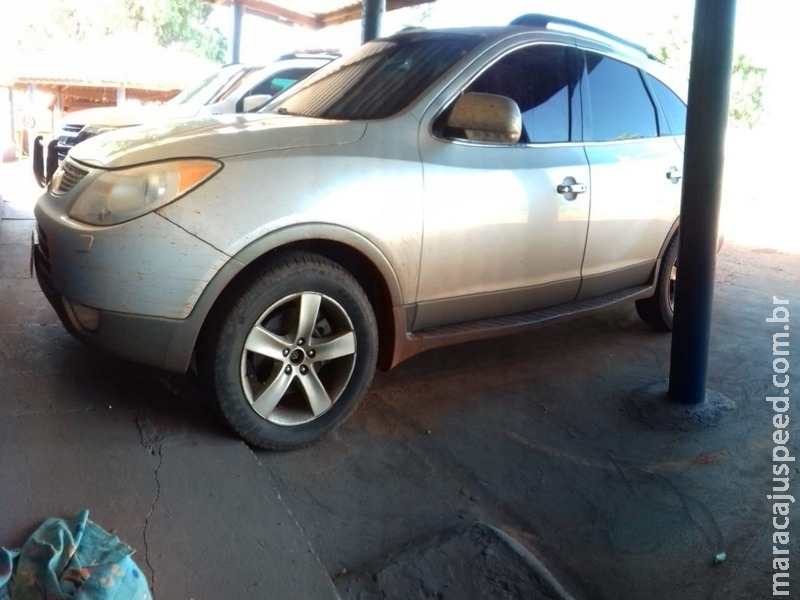 Polícia recupera em MS carro furtado no Paraná