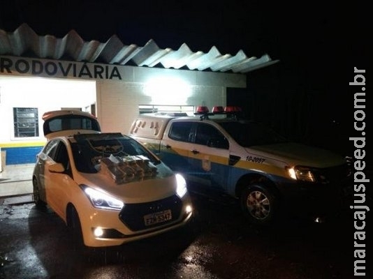Preso com 37 quilos de cocaína, homem tenta se matar em viatura