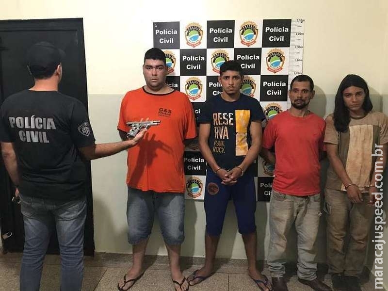 Preso em assalto a família em Fátima do Sul mentiu o nome à polícia