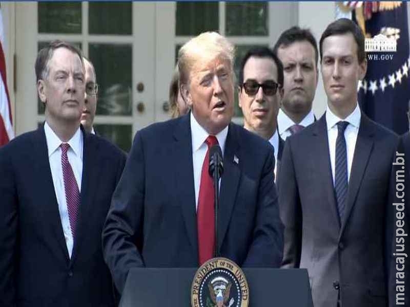Trump critica relação comercial entre Brasil e EUA Trump critica relação comercial entre Brasil e EUA