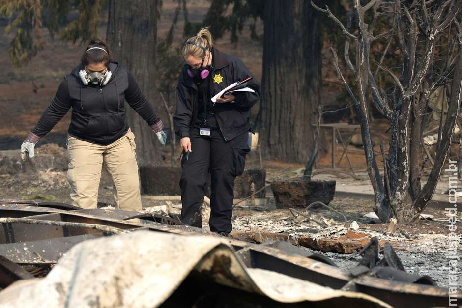 Califórnia: Vítimas do incêndio podem nunca ser encontradas Califórnia: Vítimas do incêndio podem nunca ser encontradas