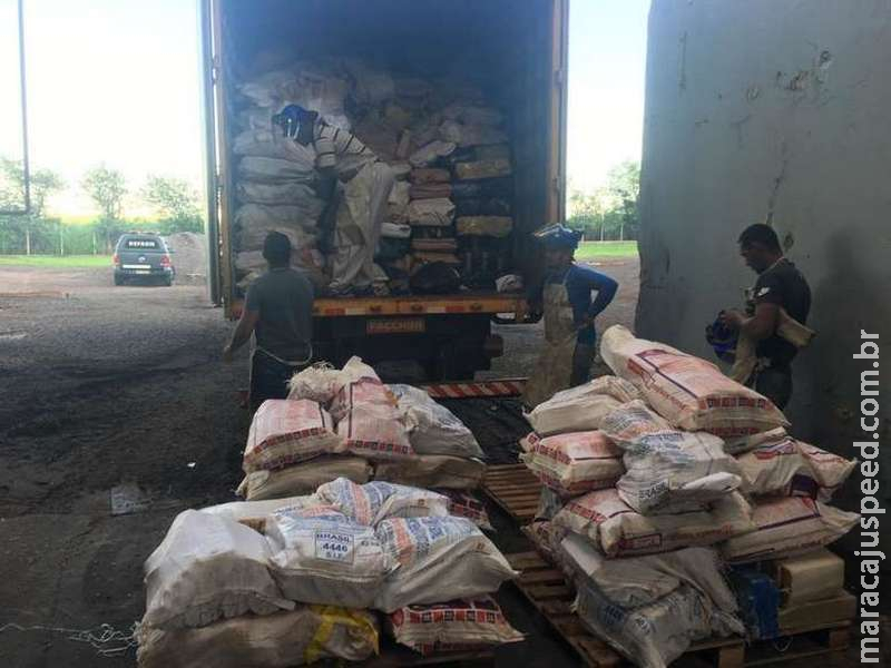 Mais de 15 toneladas de drogas são queimadas em Dourados
