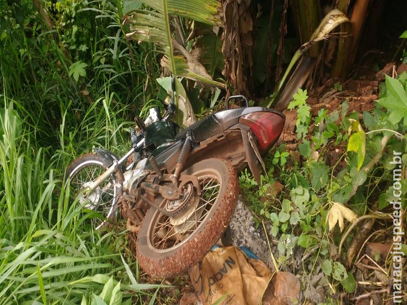 Maracaju: Acidente envolvendo motocicleta e veiculo Citroen deixam prejuízos materiais 