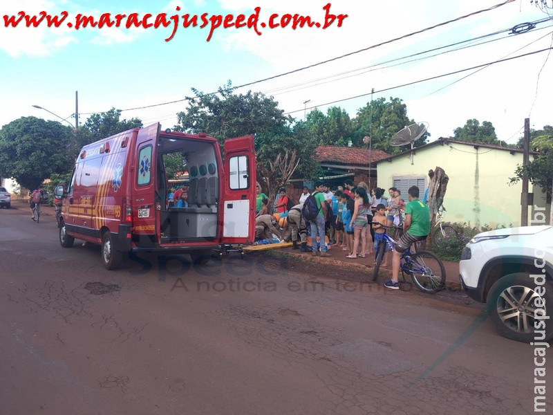 Maracaju: Motociclista atropela criança e se evadi do local sem prestar socorro