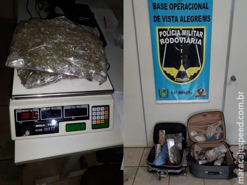 Maracaju: Mulher de 21 anos é presa por tráfico de drogas pelos militares da Base PRE Vista Alegre