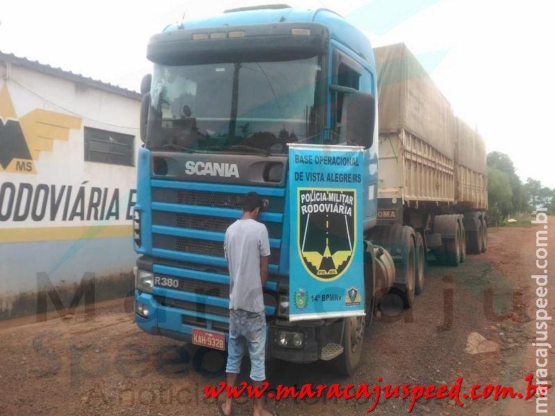 Maracaju: Polícia Militar Rodoviária recupera carreta bitrem roubada Maracaju: Polícia Militar Rodoviária recupera carreta bitrem roubada