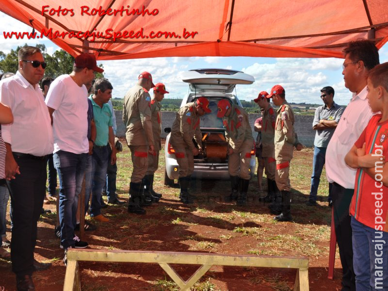 Maracaju: Velório, cortejo e sepultamento de voluntário Bombeiro. Muita emoção e homenagem a Deiwed