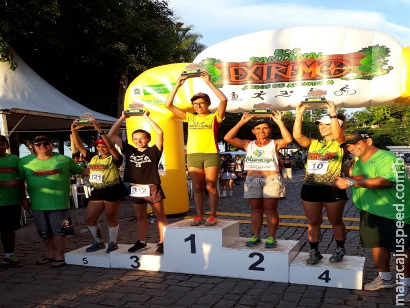 Maratonista maracajuense é 2ª colocada geral no Pantanal Extremo