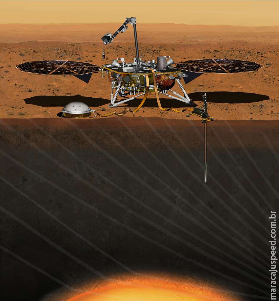 Nasa transmite ao vivo pouso de sonda que vai explorar Marte Nasa transmite ao vivo pouso de sonda que vai explorar Marte