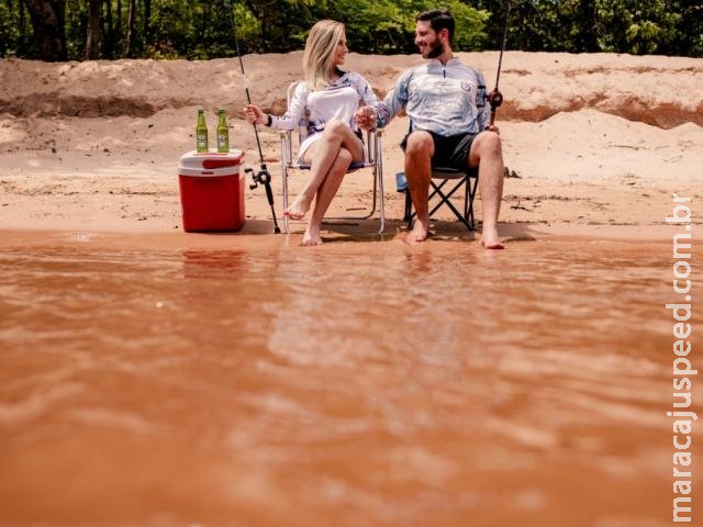 No Tinder, o que uniu Cassiane e Gabriel foi o improvável: a paixão pela pesca No Tinder, o que uniu Cassiane e Gabriel foi o improvável: a paixão pela pesca
