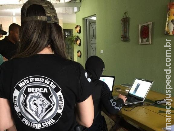 Operação de combate à pornografia infantil cumpre 6 mandados em MS