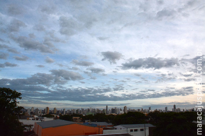 Previsão de chuva e trovoadas para esta quarta-feira em MS Previsão de chuva e trovoadas para esta quarta-feira em MS