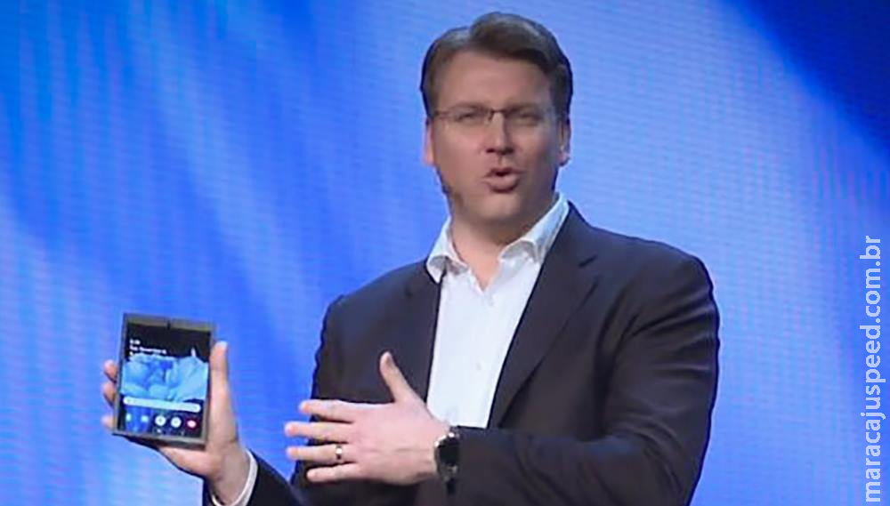 Smartphone dobrável, Galaxy F deve chegar em fevereiro Smartphone dobrável, Galaxy F deve chegar em fevereiro