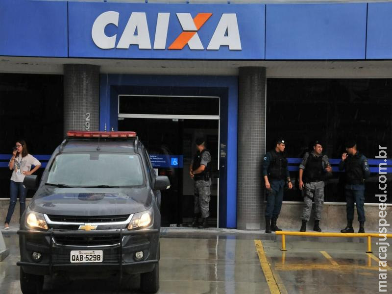 Tentativa de roubo em agência bancária mobiliza policiais